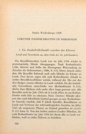 304-320 Lorcher Handschriften in Neresheim