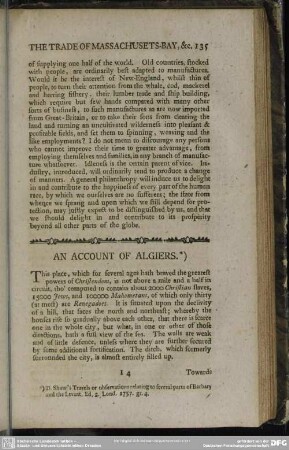 An Account Of Algiers