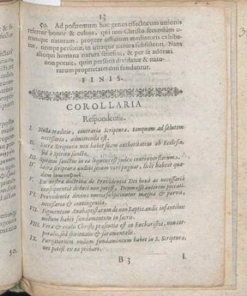 Corollaria Respondentis.