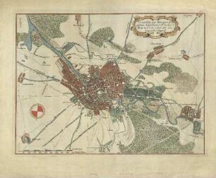 Grundriss der Königlich-Preussischen Residenz-Stadt Berlin, nebst der umliegenden Gegend