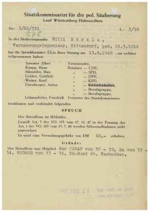 Bürkle, Willi