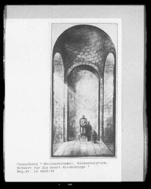 Tannenberg-Nationaldenkmal & Grabstätte von Hindenburg & Reichsehrenmal & Hindenburgturm & Gruft