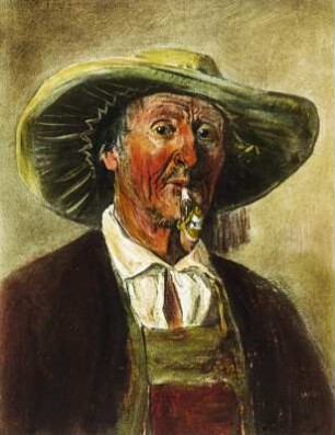 Sarntaler Bauer in Tracht