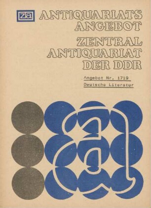 Nr. 1719: Deutsche Literatur