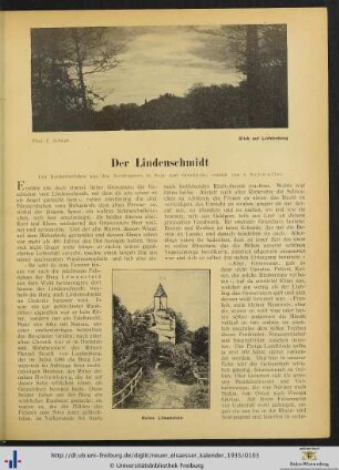 Der Lindenschmidt.