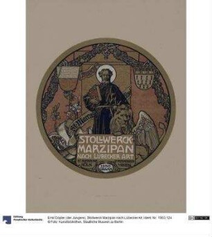 Stollwerck Marzipan nach Lübecker Art