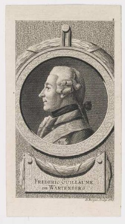 Bildnis des Frederic Guillaume de Wartenberg