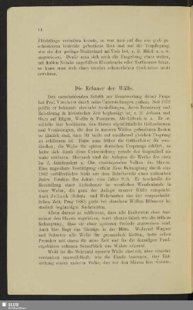 Die Erbauer der Wälle