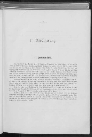 1. Personenstand.