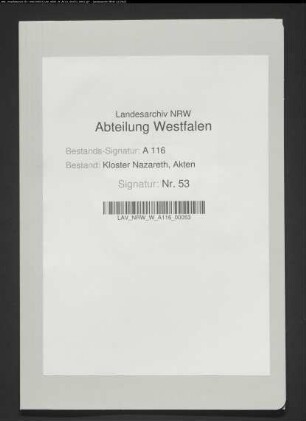 Aufstellung über Kornrenten, Memoriengelder und andere Einkünfte des Propstes G. Schwane.