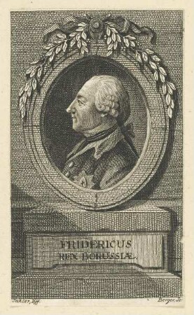 Bildnis des Fridericus, Rex Borussiae