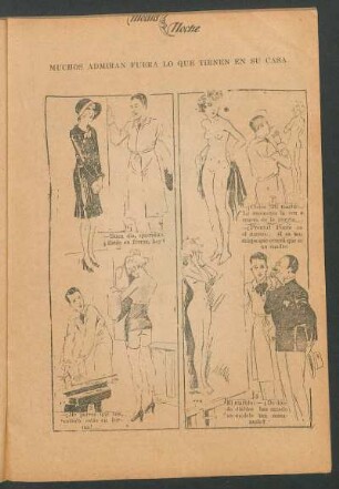 Muchos admiran fuera lo que tienen en su casa [Cómic]