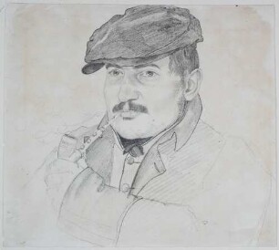Bildnis des Architekten Kaspar Waldmann en face
