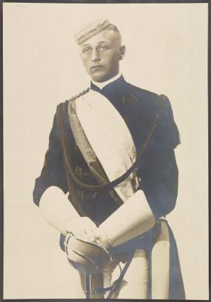 Walther Hein als Mitglied einer schlagenden Verbindung