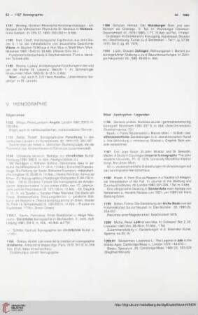 V. Ikonographie