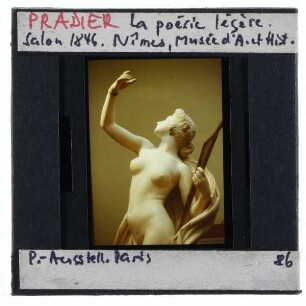 Pradier, La Poésie Légère