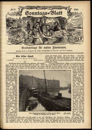 Ausgabe vom Sonntag, den 23. Mai 1915.
