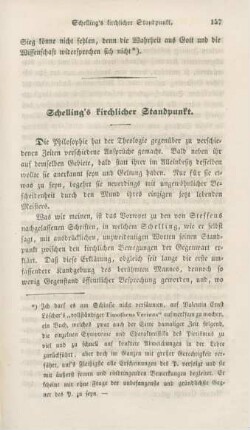 157-170 Schelling's kirchlicher Standpunkt