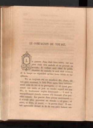 Le Compagnon De Voyage.