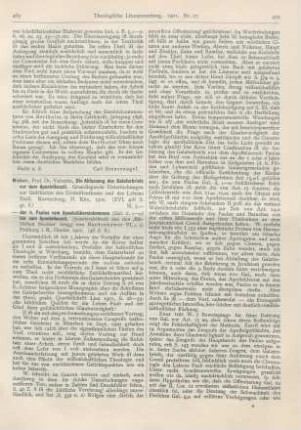 469-472 [Rezension] Weber, Valentin, Die Abfassung des Galaterbriefs vor dem Apostelkonzil