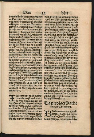 Da prediget Katherina den Cartheüsern.