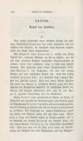 716-764 Rudolf von Habsburg : II.