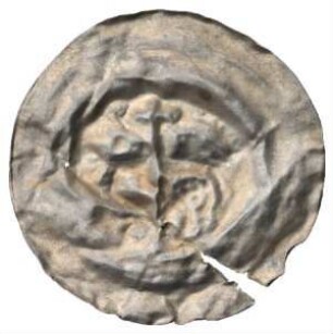Fundmünze, Brakteat, 1250 - 1270