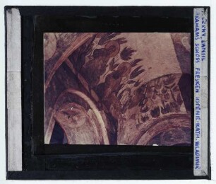 Wladimir, Mariä-Entschlafens-Kathedrale,Tschornij, Fresko mit Legende Abraham im südlichen Schiff der Mariä-Entschlafens-Kathedrale