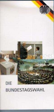 Informationsschrift des Bundestages zur Bundestagswahl 1998