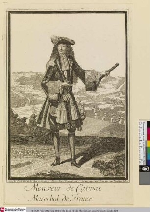 Monsieur de Catinat Maréchal de France