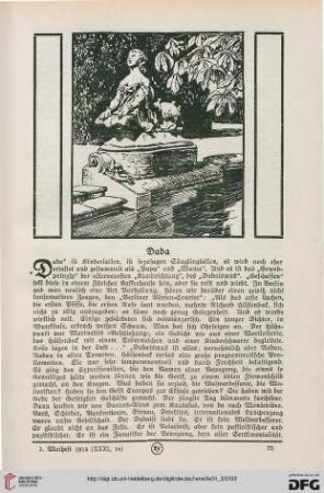 31: Dada