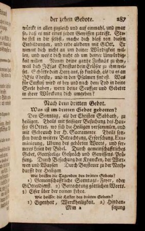 287-290, Nach dem dritten Gebot