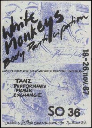White Monkeys - Body Participation