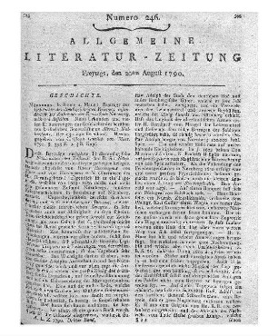 [Claudius, G. C.]: Justus Graf von Ortenburg. T. 2. Ein Gemälde menschlicher Glückseligkeit. Als Gegenstück zu Salzmanns Carl von Carlsberg. Leipzig: Böhme 1790