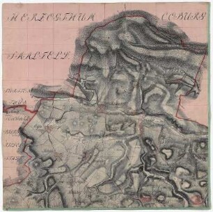Krölpa/Ranis, Brandenstein, Tannroda. Blatt 38 aus: Meilenblätter von Sachsen