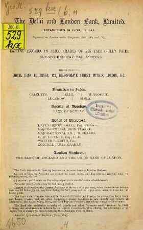 The imperial and Asiatic quarterly review. 6,11. 1893