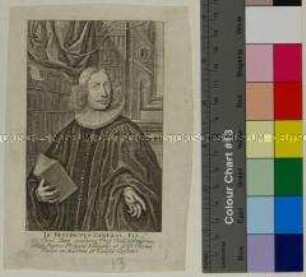 Porträt des Theologen und Philologen Johann Benedikt Carpzov