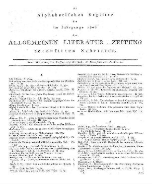 Register der merkwürdigsten Sachen