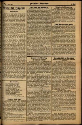 Zweite Ausgabe vom Mittwoch, den 08. Juli 1942.