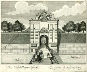 Das Heidelberger Thor - La porte d'Heidelberg
