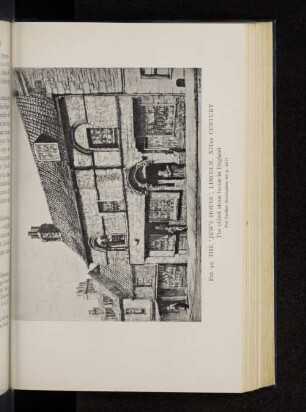 Fig. 49. The 'Jew's House' Lincoln. XIIth century. The oldest stone house in England.
