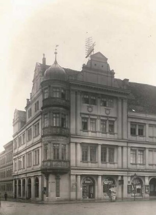 Torgau. Markt. Schöner Erker