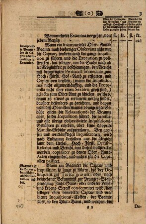 Malefiz-Tax, Nach welchem sich bey allen Hoch-Fürstl. Brandenburg-Onolzbachischen Ober- und Aemtern zu achten
