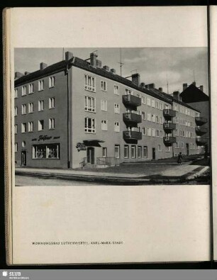 Wohnungsbau Lutherviertel, Karl-Marx-Stadt