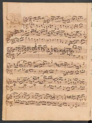 Präludien und Fugen; cemb; A-Dur; BWV 888