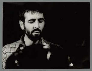 Eddie Prevost : Portrait des Jazz-Schlagzeugers Eddie Prevost in der Kongresshalle bei den 8. Leipziger Jazztagen 1983