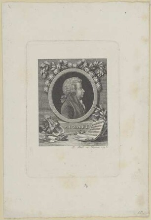 Bildnis des Wolfgang Amadeus Mozart