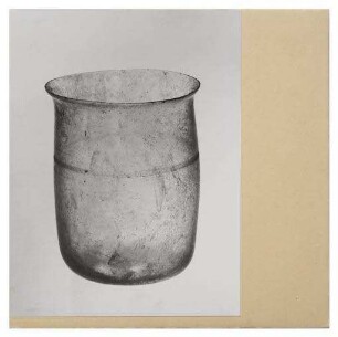 Nr. 3 Becher aus Glas (Werkbundkiste Der Becher, Bildtafel)