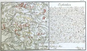 WHK 26 Deutscher Siebenjähriger Krieg 1756-1763: Plan der Schlacht bei Wilhelmsthal, 1762