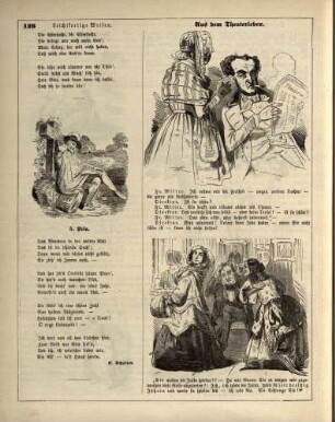 "Leichtfertige Weisen" "Aus dem Theaterleben"